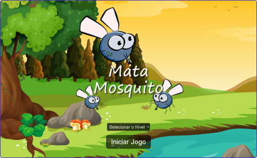 Página do projeto Game Mata Mosquito